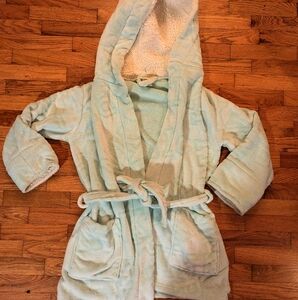 VS PINK Mint Green Sherpa Robe